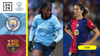 Manchester City vs Barcelona  UEFA Women’s Champions League Matchday 1 Preview Show [upl. by Noiek]