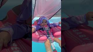 Como é levar um bebê de 6 meses para Piscina… 👶🏊‍♀️ maternidade bebe piscina familia [upl. by Cassady]