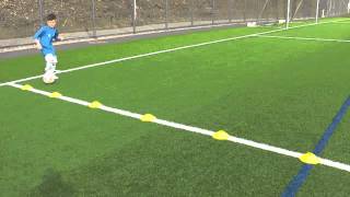 Fussballtraining 6er Reihe Übung 610  Ballkontrolle  Technik [upl. by Pickard]