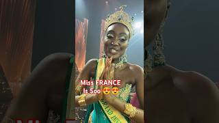 REASON WHY MISS FRANCE WON PEOPLES HEART 🤩🤩❤️ trending missfrance mgi2024 [upl. by Ahsened85]