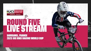 LIVE  Round Five Papendal Replay  2023 UCI BMX Racing World Cup [upl. by Francois]