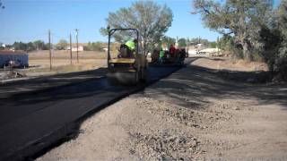 Cat CB334E Asphalt Compaction Roller Hard at Work or is it Hardly Working [upl. by Phionna]