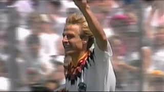 Klinsmann fantastic goal  Germany Vs South Korea 1994 FIFA World Cup [upl. by Aevin]