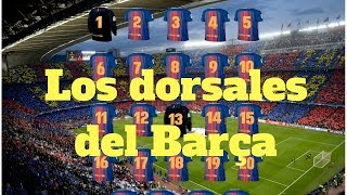 Los dorsales del FCB [upl. by Tiduj364]