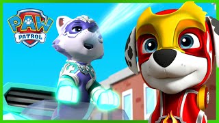 Los Mighty Pups Super Paws salvan a una Bahía Aventura congelada y más  Compilación PAW Patrol [upl. by Acinoreb588]