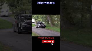 WRC RALLY 2024 CENTRAL EUROPE TEST VANS automobile toyotagazooracing wrc rallyfanskatovice [upl. by Decima]