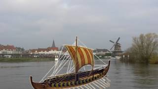 De Vikingen met hun schepen in Nederland [upl. by Eissac]