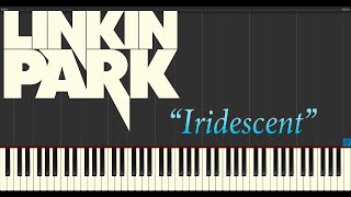 Linkin Park  Iridescent Piano Tutorial Synthesia [upl. by Attevaj]