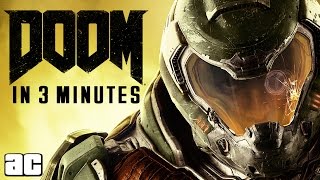 Doom ENTIRE Storyline of All Games in 3 Minutes Doom Animated Story [upl. by Ymiaj731]