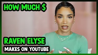 How Much RAVEN ELYSE Get paid From YouTube [upl. by Zeena]