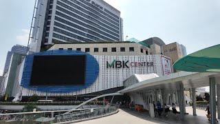 Bangkoks Most Iconic Shopping Mall  Exploring MBK Center [upl. by Enyamart]