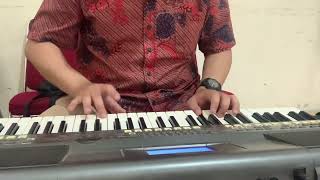 Adonia Christian  Ku Di Bri Kuasa  SundayService keyboardcover [upl. by Trudy443]