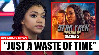 The DARK Truth Why Star Trek Discovery is ENDING After Season 5 [upl. by Lexine713]