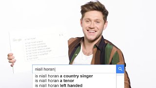 Niall Horan Answers the Webs Most Searched Questions  WIRED [upl. by Enawyd]