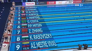 400m Freestyle MEN HEATS 56  World Aquatics Championships Doha 2024 [upl. by Llerryt]