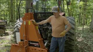 Clay Walker tries out the Wallenstein Skidding Winch [upl. by Kutzer]