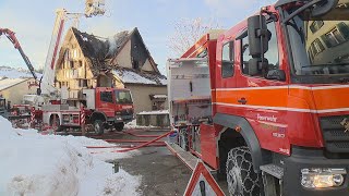 Oberhelfenschwil SG Brand fordert zwei Todesopfer [upl. by Collen]