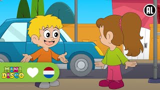 OP STRAAT  Kinderliedjes  Liedjes voor Peuters en Kleuters  Minidisco [upl. by Kcirdot302]