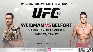 UFC 187 Weidman vs Belfort Promo [upl. by Accem946]