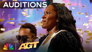 Liv Warfield Receives GOLDEN BUZZER from Simon Cowell For Original quotStarequot  Auditions  AGT 2024 [upl. by Elimaj801]