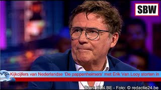 Kijkcijfers van Nederlandse ‘De pappenheimers’ met Erik Van Looy storten in [upl. by Magulac137]