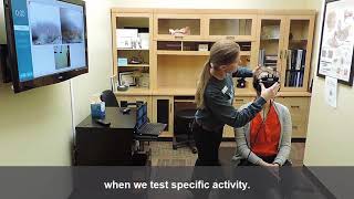 Frenzel Lens Infrared Video Exam for Vestibular Rehab Offered at Active Physical Therapy Marquette [upl. by Sarad391]