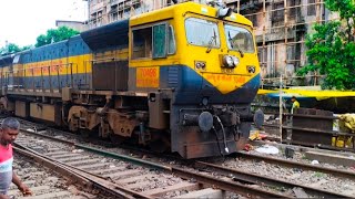 Guwahati paltan Bazar train Crossin Diesel Trains indian railway 🚇😱🚊 [upl. by Ludovico]