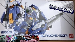 Unboxing 1100 MG Avalanche Exia Daban [upl. by Lashonde121]