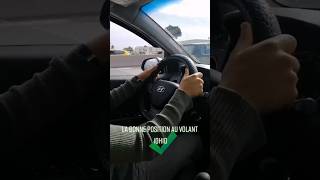 LA BONNE POSITION AU VOLANT  EllCOACH autoecole autoecoletunisie permisdeconduire [upl. by Regdor]