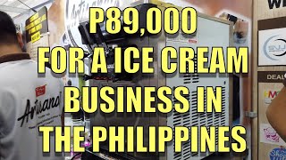 P89000 FOR AN ICE CREAM BUSINESS IN THE PHILIPPINES 4K [upl. by Nurat931]