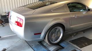 2009 Iacocca Mustang Dyno Test [upl. by Azral]