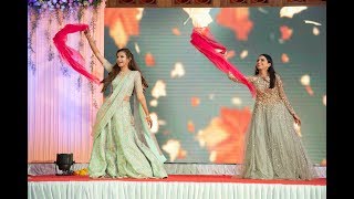 Chunari Chunari  Laung Gawacha  Bride and Sister Dance  Dancamaze  Sangeet Dance [upl. by Manara431]