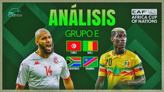 Grupo E COPA ÁFRICA 24 TÚNEZ y MALI favoritas de grupo [upl. by Tunnell105]