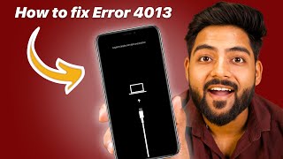 How to Fix iTunesiPhone Error 4013 iPhone Boot Loop iOS 18 Supported [upl. by Gentilis182]