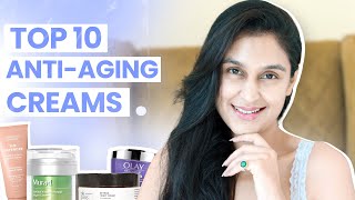 Top 10 AntiAgeing Night Creams Retinol Creams to Reduce Wrinkles  Chetali Chadha [upl. by Anad171]