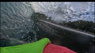 Waipio valley barrels before school waipiovalley bodyboarding surf viralvideo fypシ゚ [upl. by Avihs]