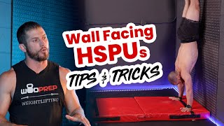 Wall Facing Handstand Push Up  New Movement Tips and Tricks [upl. by Aihsemaj199]