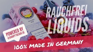 rauchFREI Liquids  100 Made in Germany  powered by dampftbeidirde [upl. by Rammus246]