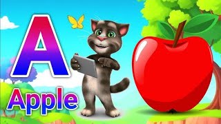 Phonics Song with TWO Words A For Apple ABC Alphabet Songs with Sounds for Children 2KidsNiche [upl. by Eelana]