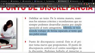 5º DIÁLOGOS – PUNTO DE DISCREPANCIA [upl. by Ramiah]