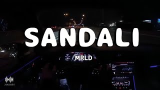 mrld  Sandali lyrics [upl. by Eniarrol]