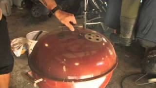 HANGI taste using a WEBER bbq grill New Zealand [upl. by Ainegul]