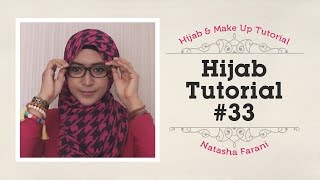 Hijab Tutorial  Natasha Farani 33 [upl. by Ellenej735]