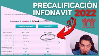 PRECALIFICACION INFONAVIT 2022  Como Checarla y ENTENDERLA🤓👍Bien explicado [upl. by Adilen]