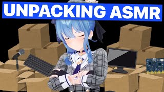 Suiseis Unpacking ASMR Hoshimachi Suisei Hololive Eng Subs [upl. by Steward]