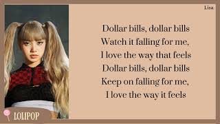 LISA  MONEY Lyrics [upl. by Eicul346]