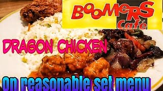 Boomers Cafe  Baily road  Lets go for Chinese food  Dhaka  Bailey Road  Dragon Chickens [upl. by Cioban792]