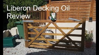 Liberon Decking Oil Review [upl. by Adnohsad]