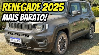 Jeep Renegade 2025  NOVA VERSÃO MAIS BARATO E MAIS EQUIPADO [upl. by Kline]