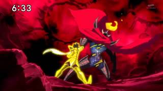 Saint Seiya Omega Seiya vs Mars English sub [upl. by Suirtemed325]